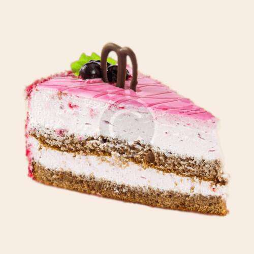 Pink mousse cake
