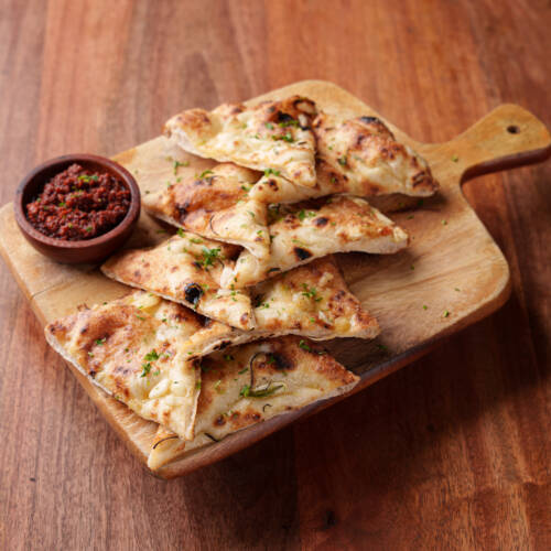 Classic Garlic Flat Bread